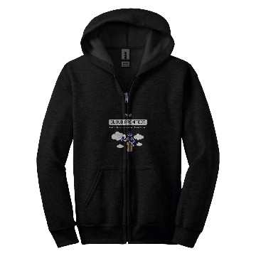 Discover Cloud Architect DevOps Data Engineer Computing Computer Science Zip Hoodies