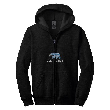 Discover Bear Pet californias Grizzly Bear Lake Tahoe Zip Hoodies