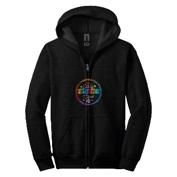 Discover Intervention Teacher Team Early Intervention Crew 1 Zip Hoodies