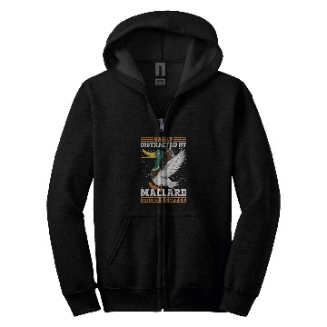 Discover Duck Pet Mallard Duck Dad Mallard Duck Enclosure Mallard Duck Mom Zip Hoodies