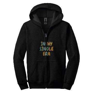Discover Joke Humor Singles Lonely Bachelor Separation Party Zip Hoodies