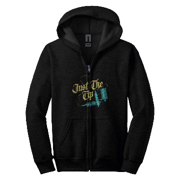 Discover Just The Tip Tattoo Zip Hoodies