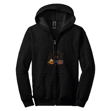 Discover Police wife girlfriend thin blue line back the blue Zip Hoodies