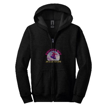 Discover Snowboarding Switch off and Clear your Mind Snowboarder Zip Hoodies