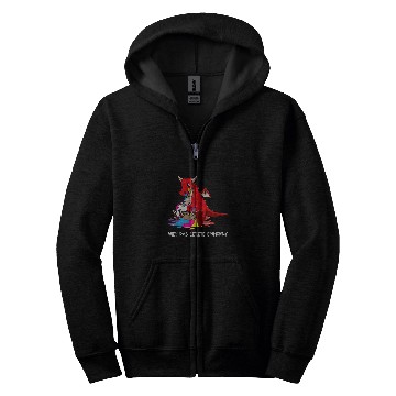 Discover Dragon Pet How The Last Dragon Eats Unicorns 3 Zip Hoodies