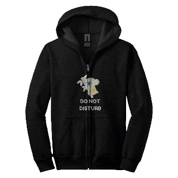 Discover Koala Pet DO NOT DISTURB GOOD VIBE TO PROTECT KOALA ANIMALS Zip Hoodies