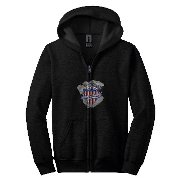 Discover vintages HD Shovelhead Old School GARDENGROVE Biker VTwin Zip Hoodies