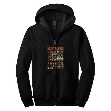 Discover Strongest Professional Kisser Sagittarius Zodiac Zip Hoodies