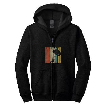 Discover Retro 1970s Style Parasailing Parasail Zip Hoodies