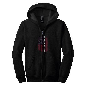 Discover American Advocacy Campaign Flag Epilepsy Awareness Month Zip Hoodies