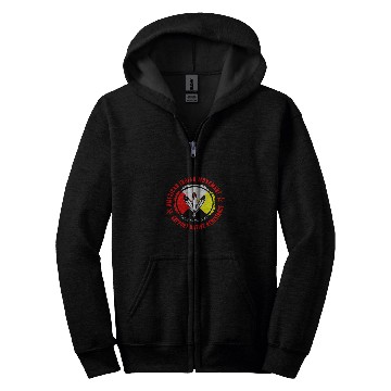 Discover American Indian Movement Support Native Resistance Zip Hoodies