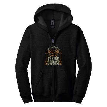 Discover Compound Bow Hunter Archery Deer Hunting Bow And Arrow Zip Hoodies