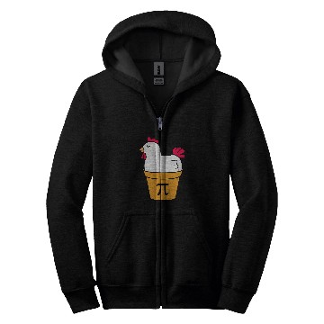 Discover Funny Math Chicken Pot Pi Chicken Pot Pie Zip Hoodies
