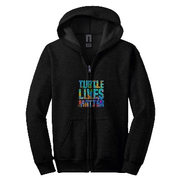 Discover Turtles Lives Matter Marine Life Zip Hoodies