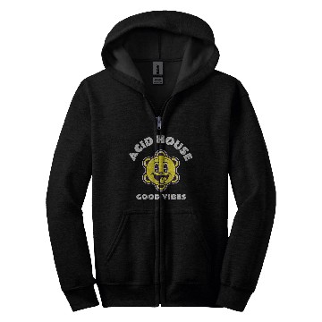 Discover 90s Rave Techno DnB Classic House Trance Zip Hoodies