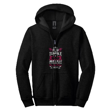 Discover Gymnastics Dad Funny Gymnast Gymnastic Lover Graphic Zip Hoodies