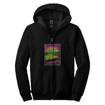 Discover Wanderlust Journey Conservations Calling Zip Hoodies