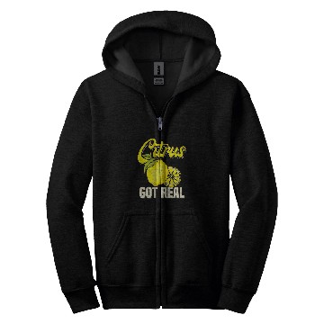 Discover Citrus Got Real 2I Waiter Gift Zip Hoodies