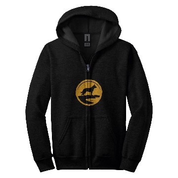 Discover Australian Heeler Cattle Dog Retro 3 Zip Hoodies