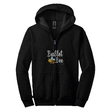 Discover Ballet Bee Ballet Dancer Funny Bumblebee Zip Hoodies