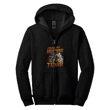 Discover Forklift Racing Team Funny Forklift Driver 22 Zip Hoodies