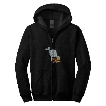 Discover Grumpy Narwhal Hilarious Saying For Unicorns Squishy Lover Zip Hoodies