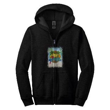 Discover Key West Florida Beach Sunset Zip Hoodies