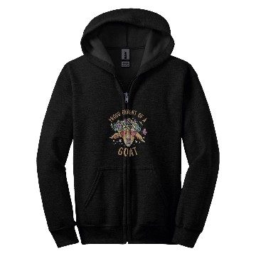 Discover Goats Lover Proud Parent Of A Goats For Goats Whisperer Goat Zip Hoodies