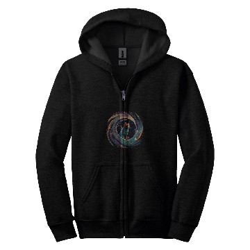 Discover Astronaut Outer Space Kitty on Galaxy Cat Lover Zip Hoodies