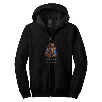 Discover Fantasy Hungarian Vizsla Dog Detective Zip Hoodies