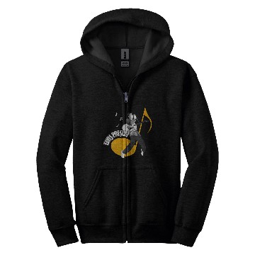 Discover Elvis Presley Official Music Note Zip Hoodies