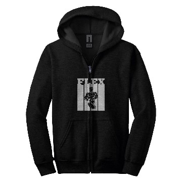 Discover Gym Flex Workout Muscle Weightlifting Zip Hoodies