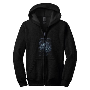 Discover Biker Old School vintages Rider Motorcycle Design Zip Hoodies