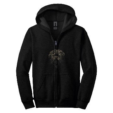 Discover Shih Tzu Dog Portrait 2 Zip Hoodies