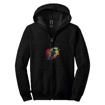 Discover astronaut floating in space Galactic spaceman Idea Creative 2 Zip Hoodies