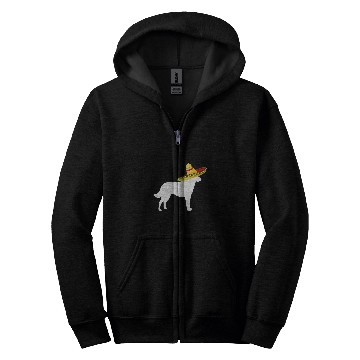 Discover Belgian Malinois Sombrero Cinco De Mayo Funny Dog Zip Hoodies