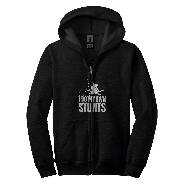 Discover Skiing Ski Funny Skiing Gift For A Skier Zip Hoodies