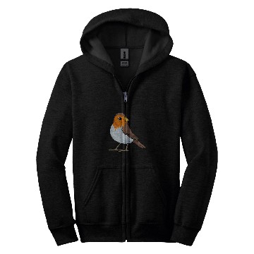 Discover Robin Bird 21 Zip Hoodies