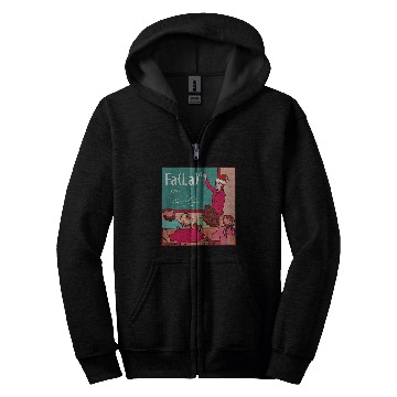 Discover Funny Fa La La Classroom Christmas Carol Math Teacher Zip Hoodies