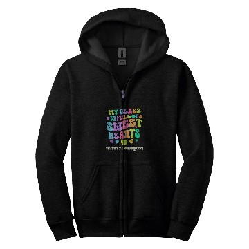 Discover Class Sweethearts Instructional Technology Coachs Valentines Zip Hoodies