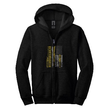 Discover Funny Electrician Electrical Engineer Electricity Lineman Zip Hoodies