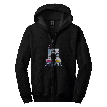 Discover Funny Science Puns Chemist Scientist Geek Nerd Chemistry Zip Hoodies