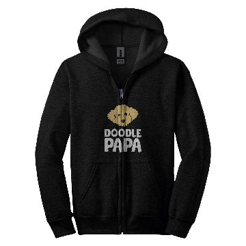 Discover Goldendoodle Dad Labradoodle Dad Doodle Papa Zip Hoodies