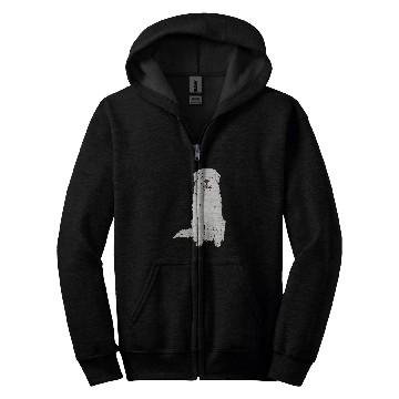 Discover Great Pyrenees Lovers PYR Dog Mom Zip Hoodies
