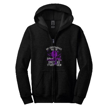 Discover Kids Epilepsy Awareness Powerful Brainwaves Purple Zip Hoodies
