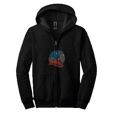 Discover Future Astronaut Universe Aerospace Engineer Galaxy Zip Hoodies