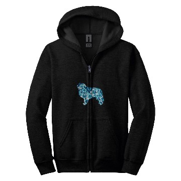 Discover Great Pyrenees Aloha Hawaiian Dog Zip Hoodies