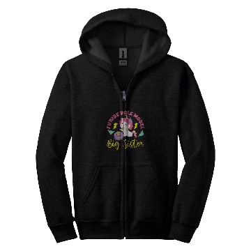 Discover Future Role Model Big Sister Zip Hoodies