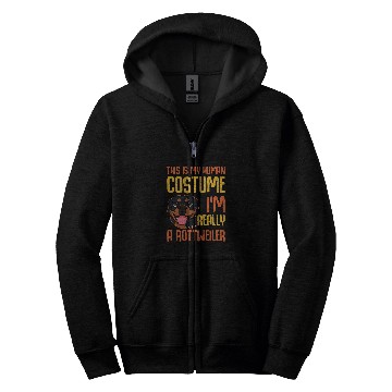 Discover Dog Rottweiler Breeders Dog Owner Saying 656 Zip Hoodies