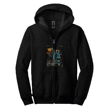 Discover Houston Space Dunk Astronaut Zip Hoodies